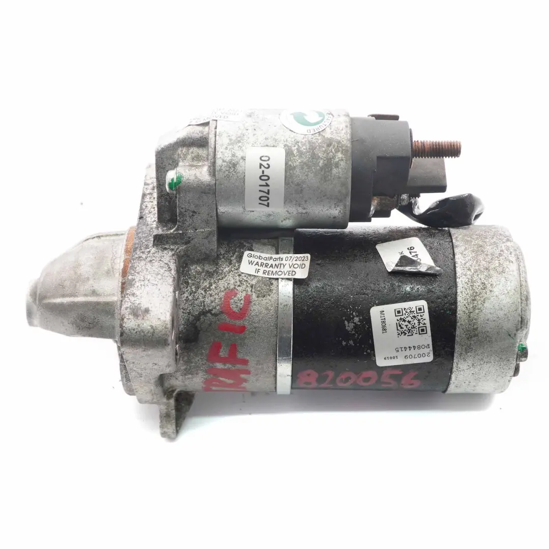 Renault Trafic Opel Vivaro Diesel Starter Motor - SKU 8200568535 - Part number 8200568535