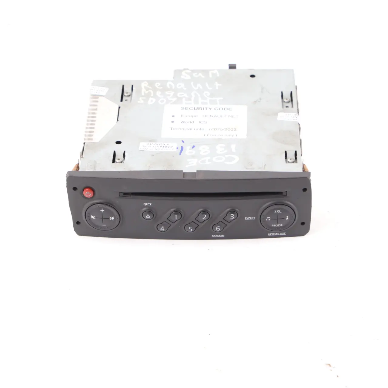 Renault Megane CD Radio Player Audio Unitate Centrală 8200607918