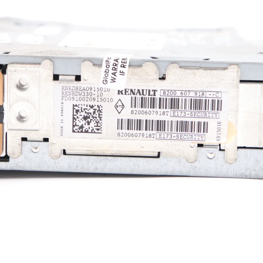 Radio Audio Player Stereo Head Unit to Renault Megane CD with Part number 8200607918 Renault Megane CD Radio Audio Player Stereo Head Unit - SKU 8200607918 - Part number 8200607918