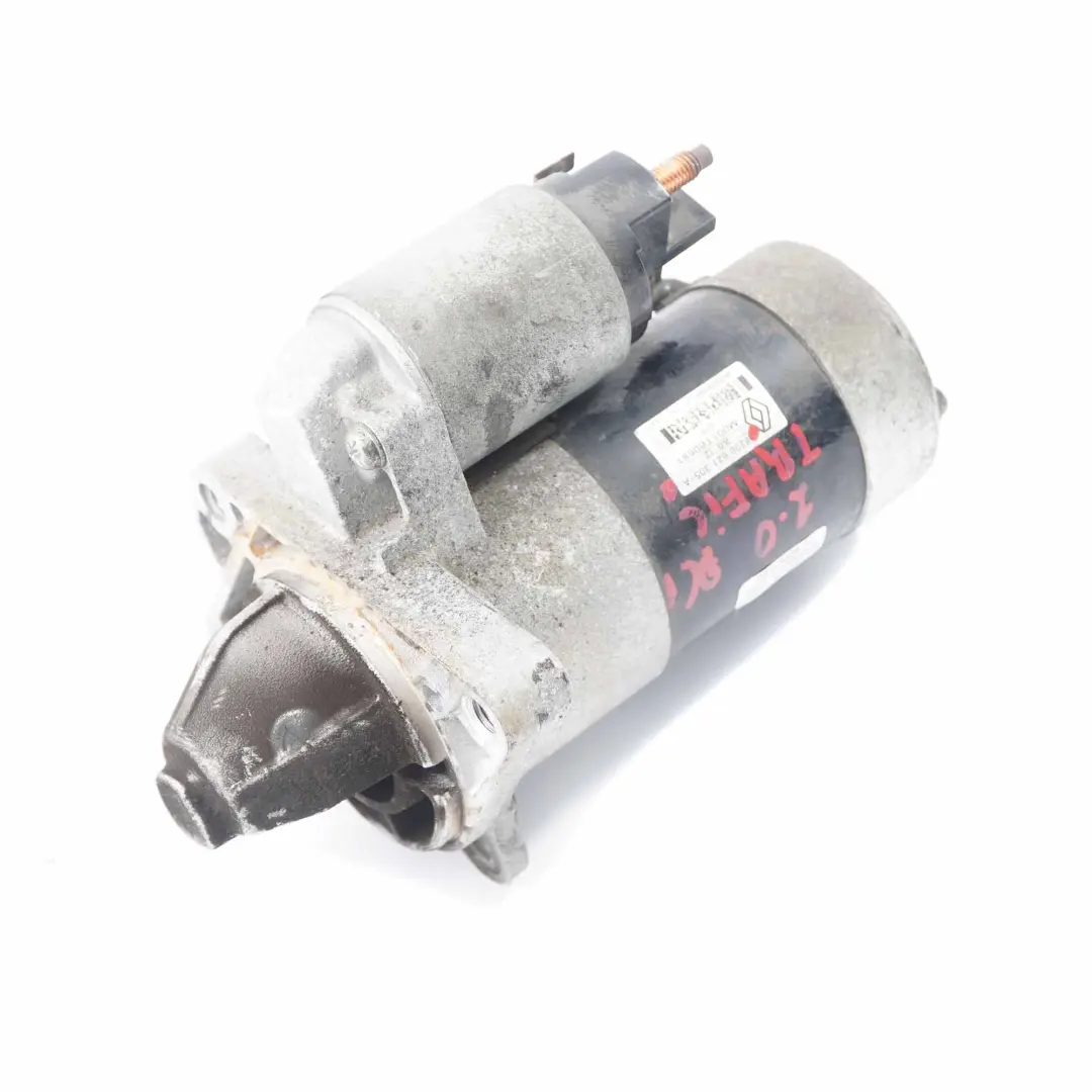Anlasser für Renault Trafic II Opel Vivaro B 2.0 DCI Diesel motor mit Teilenummer 8200621305A Renault Trafic II Opel Vivaro B 2.0 DCI Diesel motor Anlasser - SKU 8200621305A - Teilenummer 8200621305A