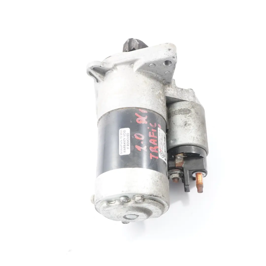 Anlasser für Renault Trafic II Opel Vivaro B 2.0 DCI Diesel motor mit Teilenummer 8200621305A Renault Trafic II Opel Vivaro B 2.0 DCI Diesel motor Anlasser - SKU 8200621305A - Teilenummer 8200621305A
