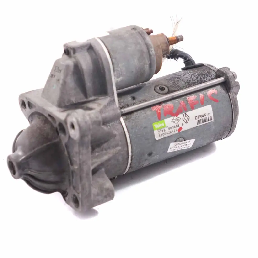 Renault Trafic Scenic 1.9 DCI Diesel Motor arranque Valeo - SKU 8200628419 - Número de pieza 8200628419
