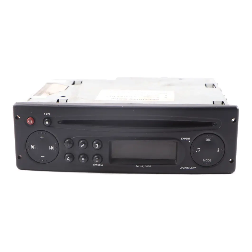 Radio CD Player Audio Stereo Head Unit to Renault Trafic with Part number 8200633639 Renault Trafic Radio CD Player Audio Stereo Head Unit - SKU 8200633639 - Part number 8200633639