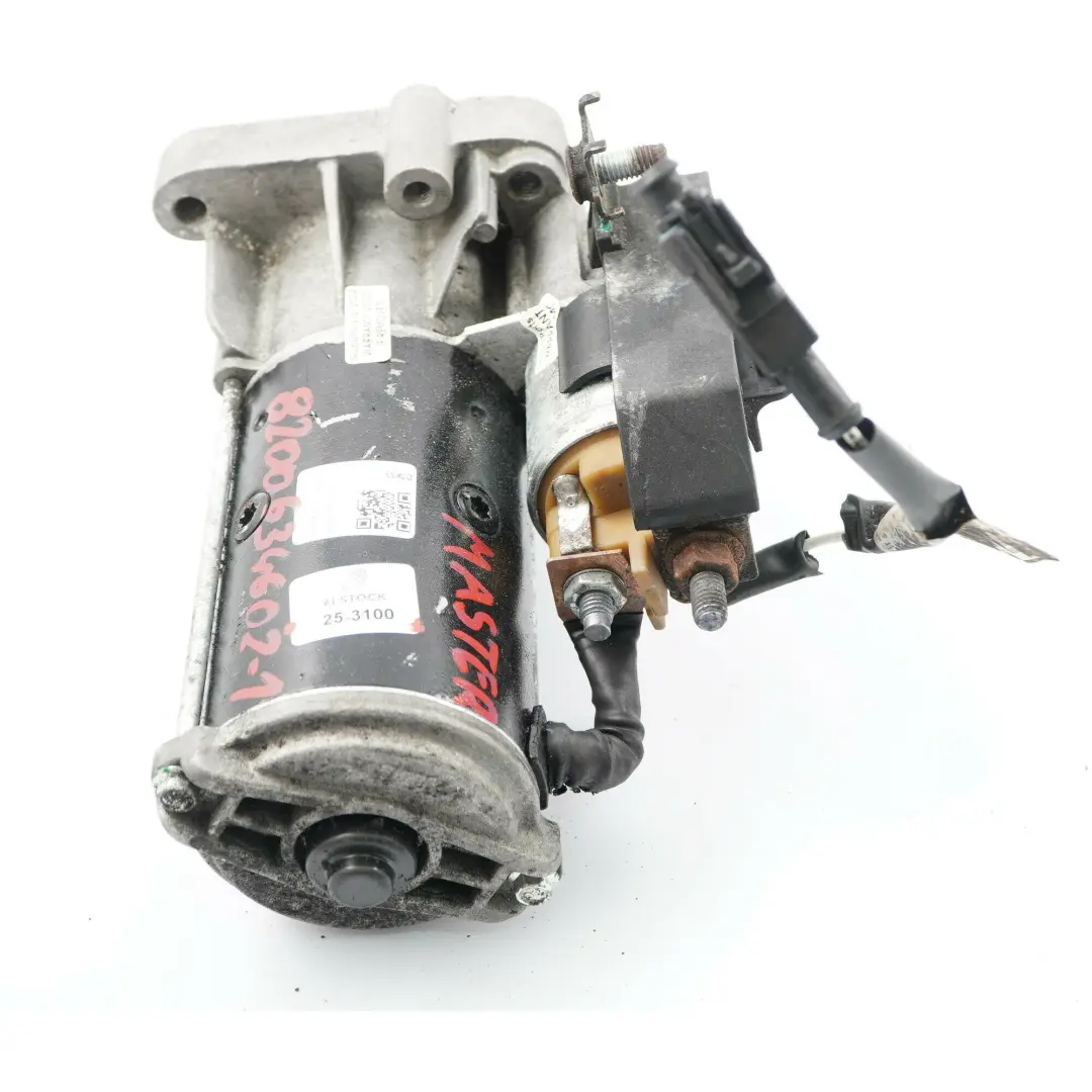 Starter Motor Elstock Renault Master II Trafic II 2.5 dCi Engine - SKU 8200634602-1 - Part number 8200634602