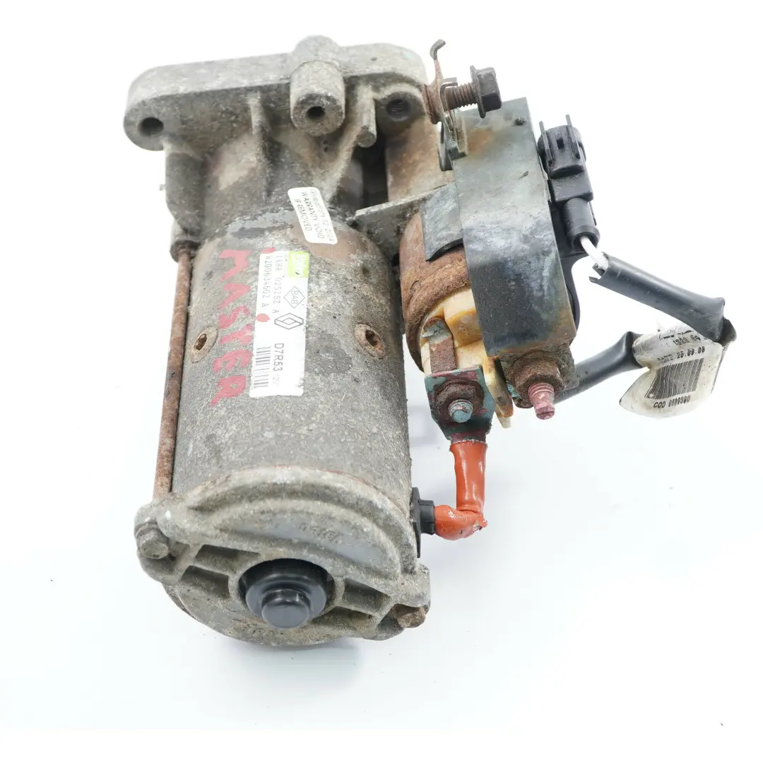 Renault Master II Trafic II 2.5 dCi Motore Diesel Motorino avviamento - SKU 8200634602 - Numero di parte 8200634602