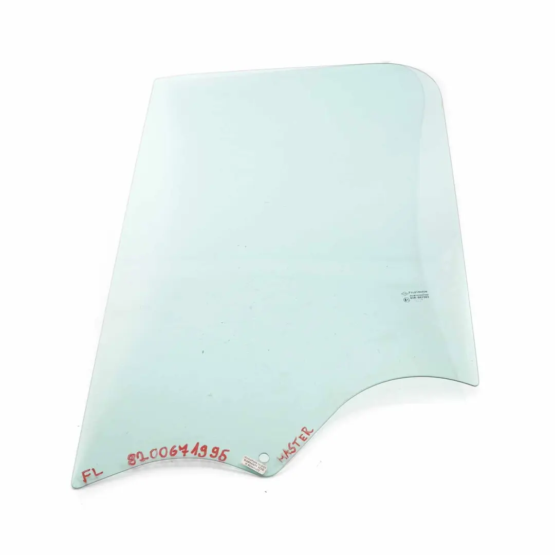 Window Glass Renault Master III Movano B Front Door Side Glazing Left N/S AS2 to with Part number 8200671995 Window Glass Renault Master III Movano B Front Door Side Glazing Left N/S AS2 - SKU 8200671995 - Part number 8200671995
