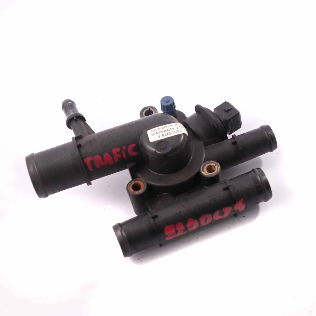 Coolant Thermostat Cooling Unit to Renault Trafic with Part number 8200674369 Renault Trafic Coolant Thermostat Cooling Unit - SKU 8200674369 - Part number 8200674369