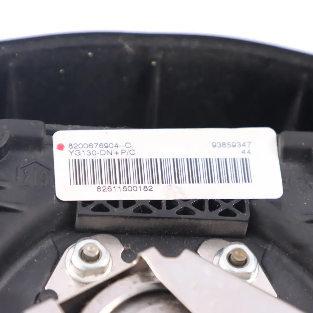 Vauxhall Vivaro A Steering Wheel Air Bag Driver Module Airbag Black - SKU 8200676904 - Part number 8200676904