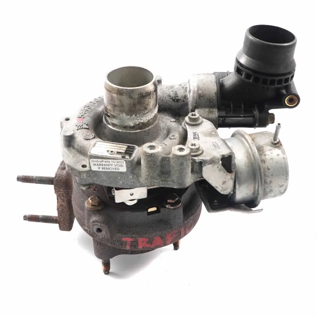 Turbosprężarka Turbo do Renault Trafic 3 1.6 DCI o numerze 54431014778 Renault Trafic 3 1.6 DCI Turbosprężarka Turbo - SKU 54431014778 - Numer Części 54431014778