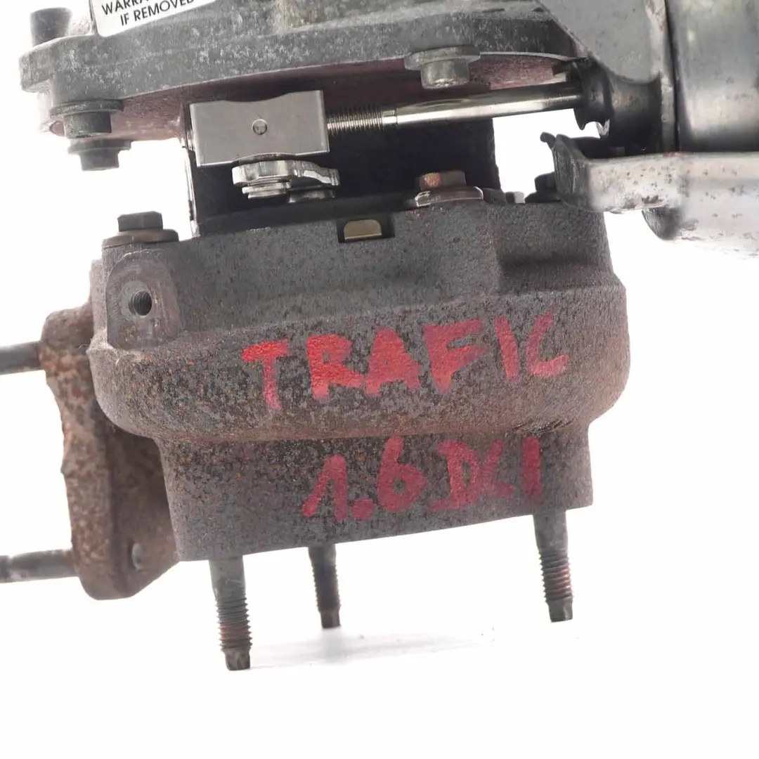 Turbocompressore completo 820067824 per Renault Trafic 3 Diesel 1.6 DCI con numero di parte 54431014778 Renault Trafic 3 Diesel 1.6 DCI Turbocompressore completo 820067824 - SKU 54431014778 - Numero di parte 54431014778