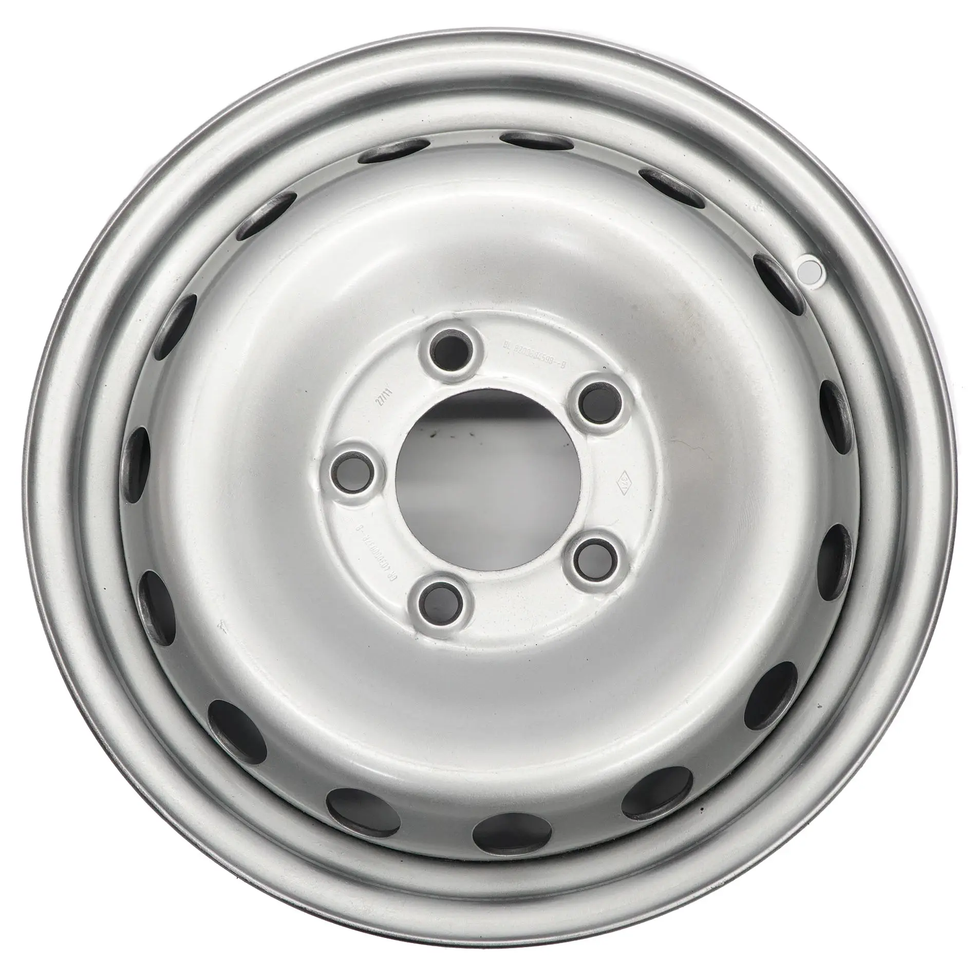 Llanta Renault Master 3 Opel Movano B Silver Acero 16'' 6,5J ET:66 8200684598