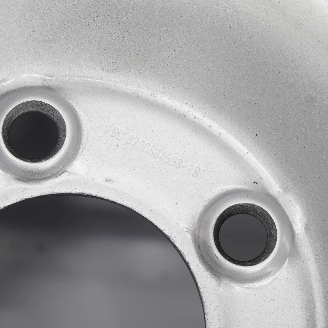 Renault Master 3 Opel Movano B Jante en acier argenté 16'' 6,5J ET:66 - SKU 8200684598-1 - Numéro de pièce 8200684598