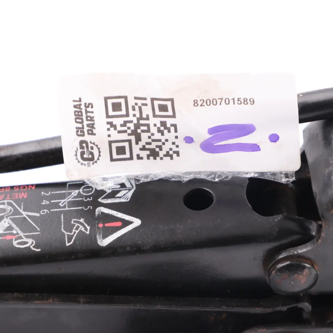 Renault Megane Mk2 Lifting Jack Tool Emergency Wheel Lift - SKU 8200701589 - Part number 8200701589
