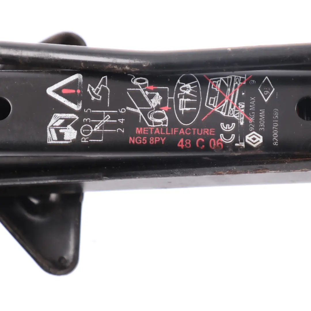Mk2 Lifting Jack Tool Emergency Wheel Lift to Renault Megane with Part number 8200701589 Renault Megane Mk2 Lifting Jack Tool Emergency Wheel Lift - SKU 8200701589 - Part number 8200701589