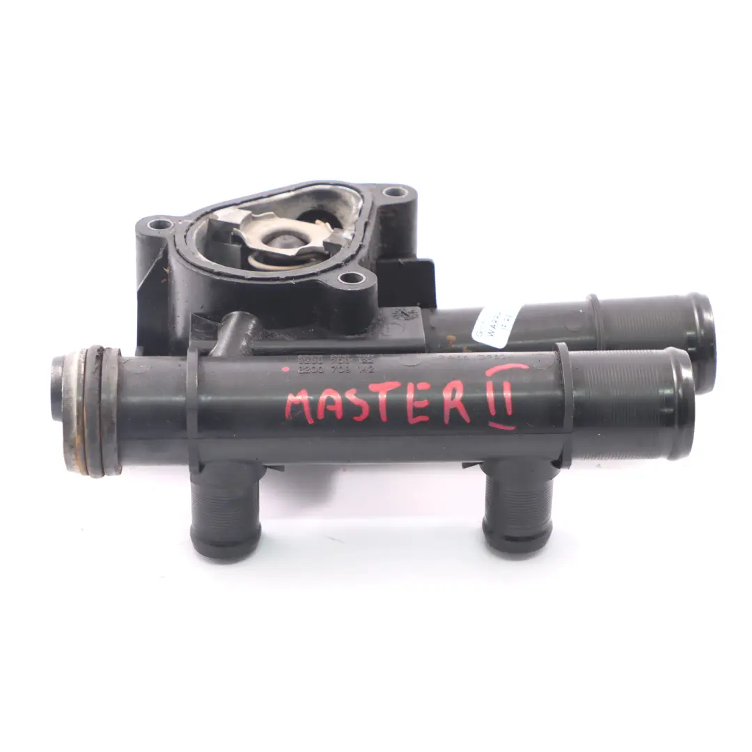 Thermostat Housing to Renault Master 2 Opel Movano A 2.5 DCI CDTI with Part number 8200709142 Renault Master 2 Opel Movano A 2.5 DCI CDTI Thermostat Housing - SKU 8200709142 - Part number 8200709142