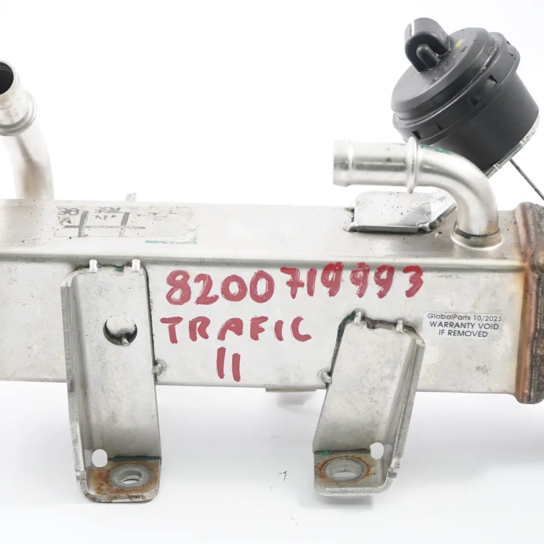 Valve EGR Refroidisseur d'échappement pour Renault Trafic II 2.0 DCI à propos du numéro de pièce 8200719993 Renault Trafic II 2.0 DCI Valve EGR Refroidisseur d'échappement - SKU 8200719993 - Numéro de pièce 8200719993