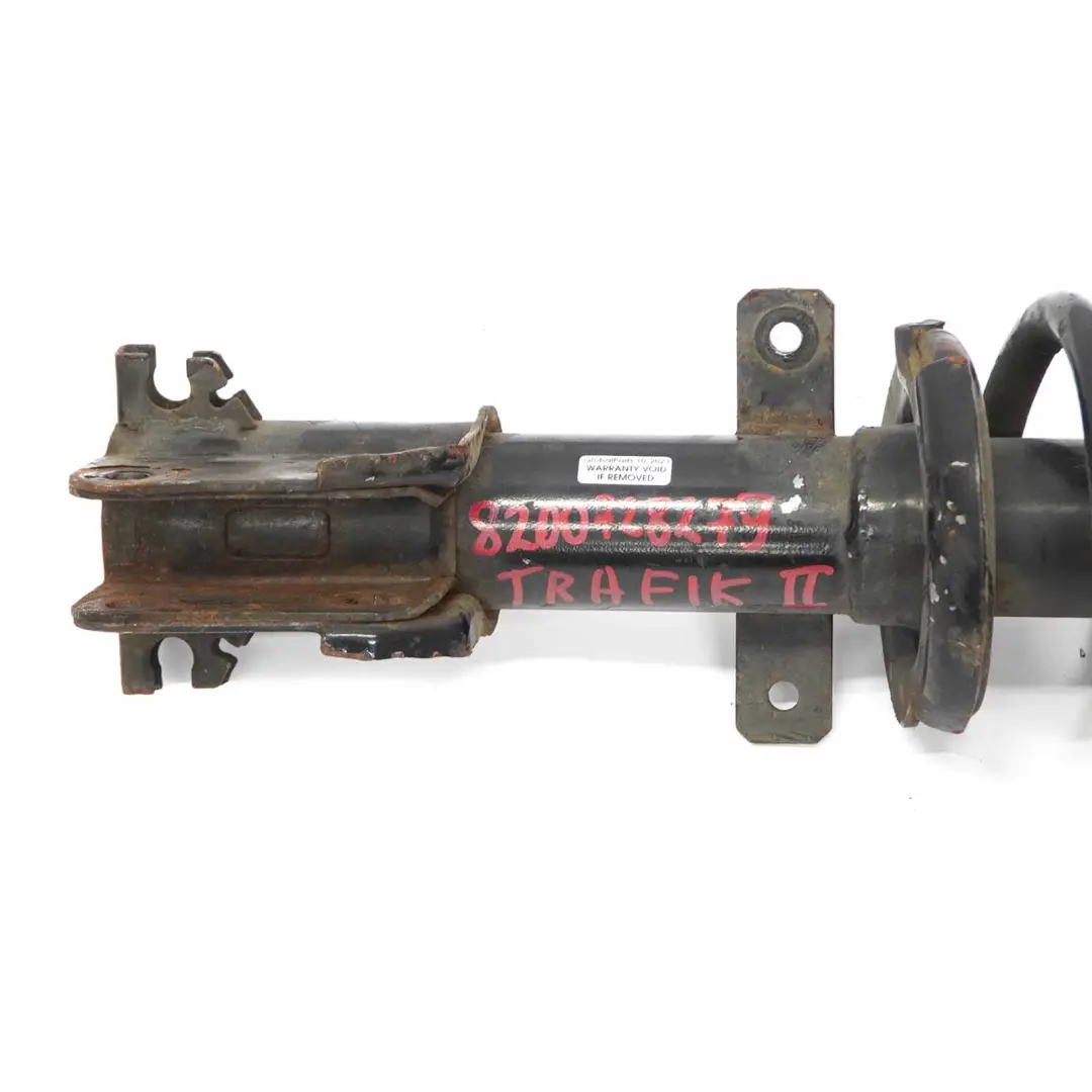 Amortiguador Delantero Muelle Puntal Suspensión para Renault Trafic II con número de pieza 8200728279 Renault Trafic II Amortiguador Delantero Muelle Puntal Suspensión - SKU 8200728279 - Número de pieza 8200728279