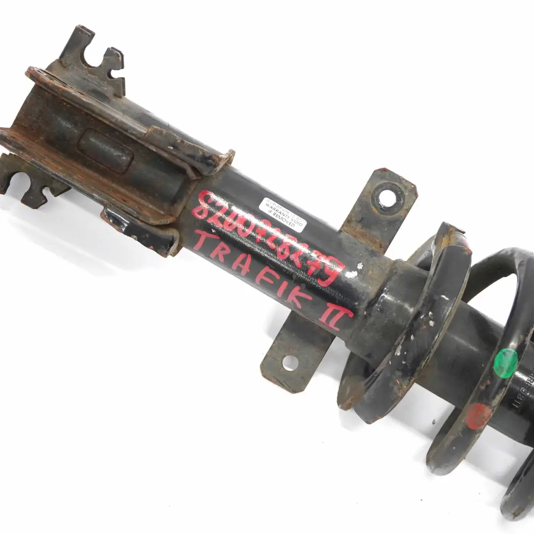 Amortiguador Delantero Muelle Puntal Suspensión para Renault Trafic II con número de pieza 8200728279 Renault Trafic II Amortiguador Delantero Muelle Puntal Suspensión - SKU 8200728279 - Número de pieza 8200728279