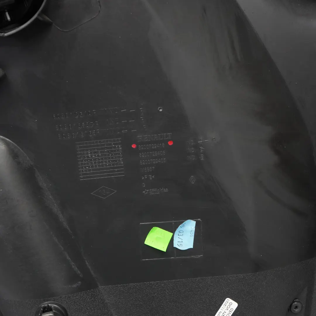 Renault Master III Door Card Front Left N/S Door Interior Trim Lining Black - SKU 8200729416 - Part number 8200729416