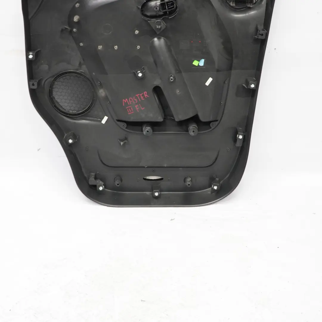 Renault Master III Door Card Front Left N/S Door Interior Trim Lining Black - SKU 8200729416 - Part number 8200729416
