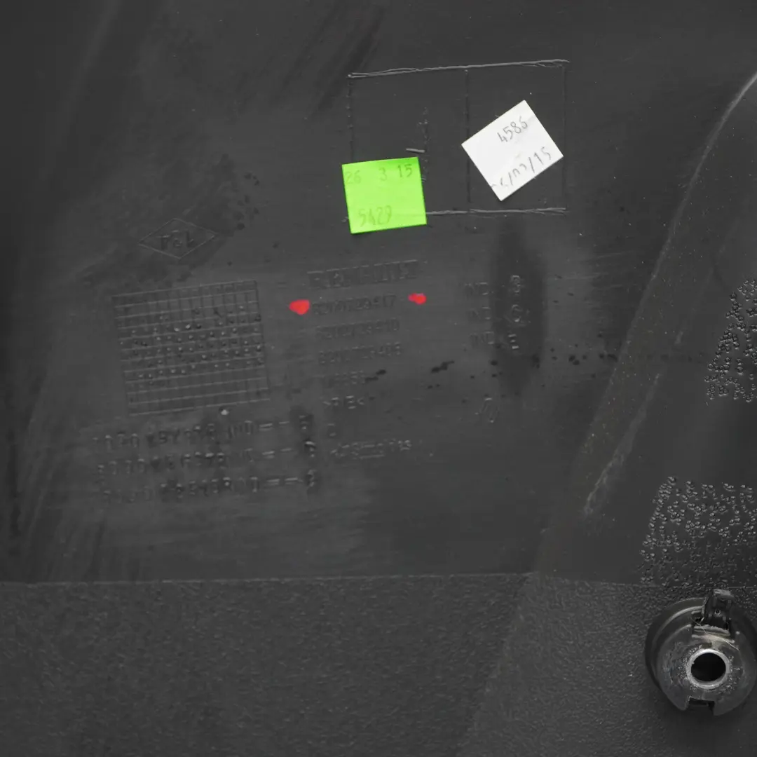 Renault Master III Door Card Front Right O/S Door Interior Trim Lining Black - SKU 8200729417 - Part number 8200729417