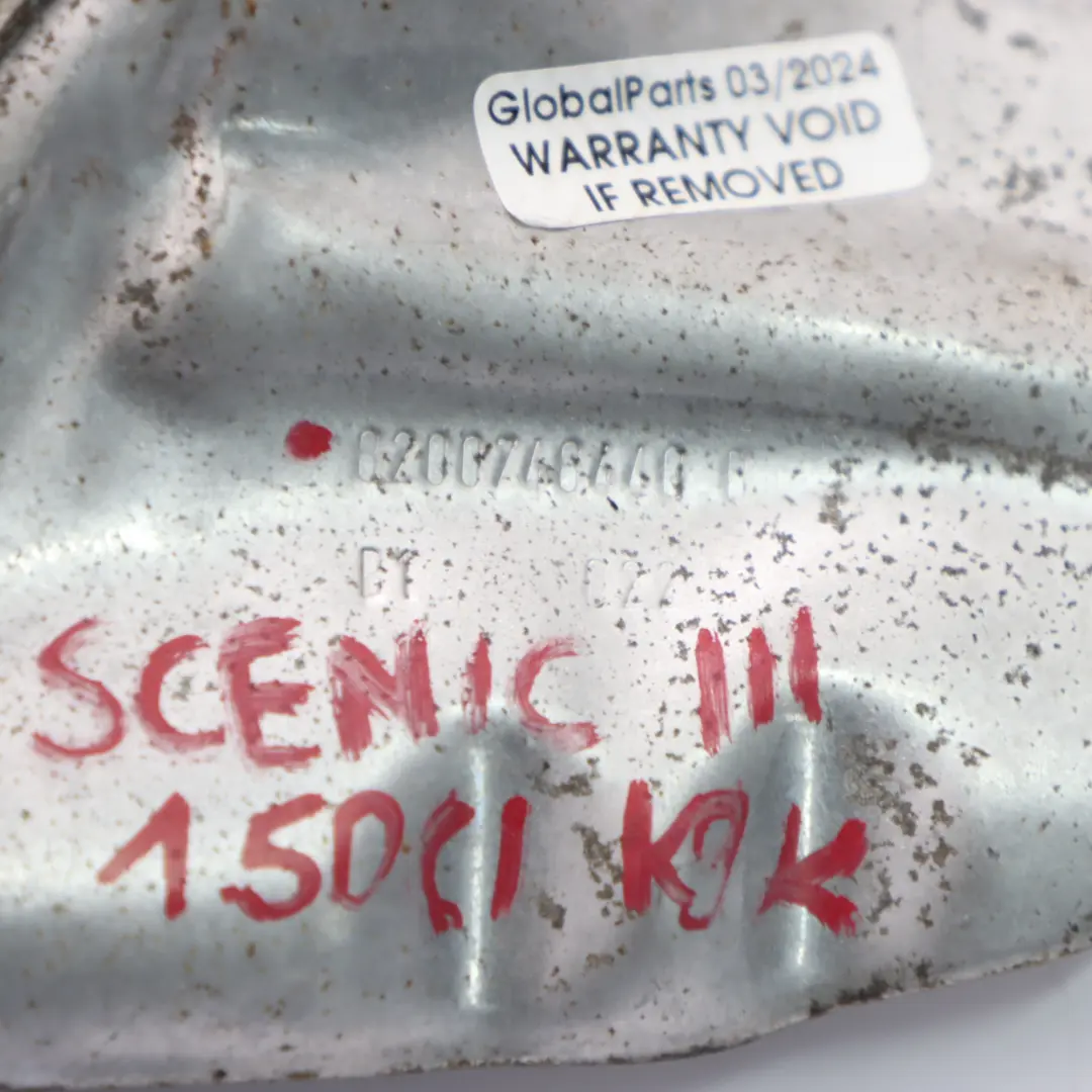 K9K Turbo Charger Copertura paracalore per Renault Scenic III 1.5 DCI con numero di parte 8200748440 Renault Scenic III 1.5 DCI K9K Turbo Charger Copertura paracalore - SKU 8200748440 - Numero di parte 8200748440