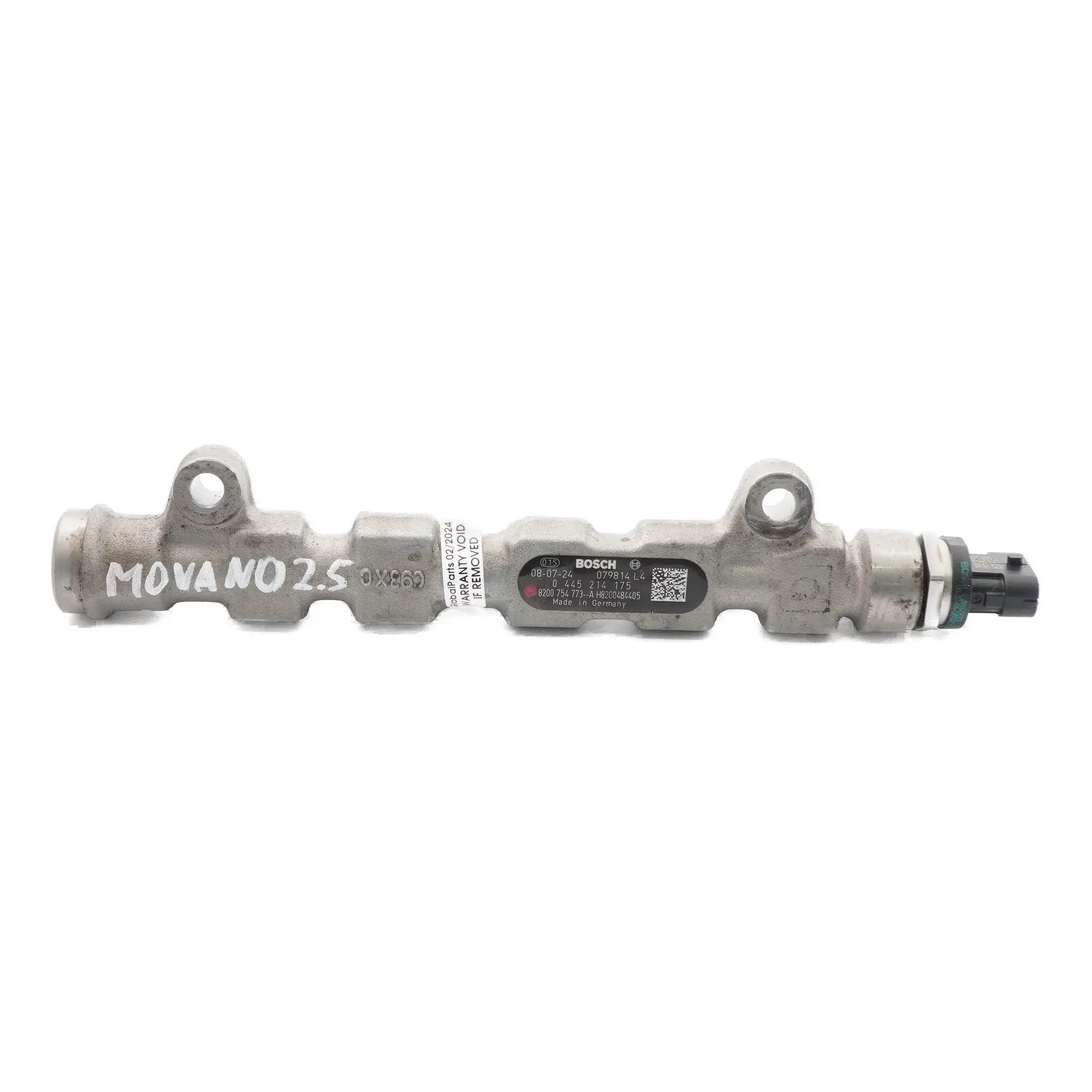 Vauxhall Movano A Renault Master II 2.5 CDTi Fuel Rail Line 8200754773