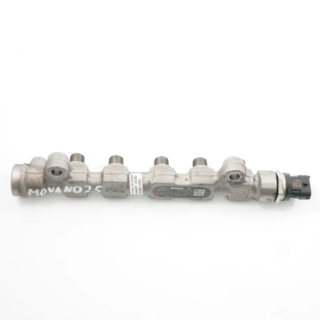 Rail Line to Vauxhall Movano A Renault Master II 2.5 CDTi Fuel with Part number 8200754773 Vauxhall Movano A Renault Master II 2.5 CDTi Fuel Rail Line - SKU 8200754773 - Part number 8200754773