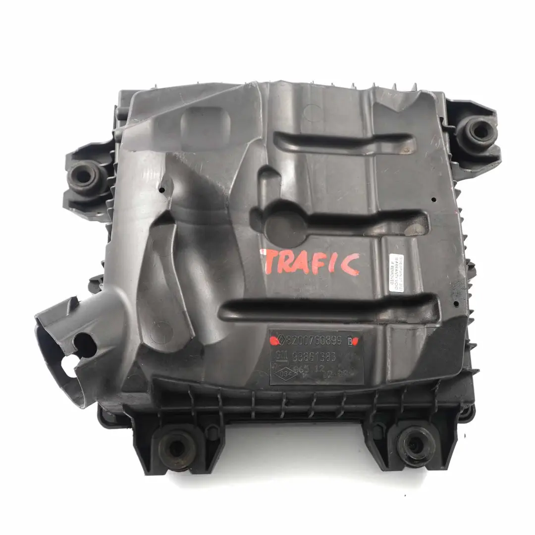 Caja de filtro aire Silenciador para Renault Trafic Opel Vivaro 2.0 DCI con número de pieza 8200760899B Renault Trafic Opel Vivaro 2.0 DCI Caja de filtro aire Silenciador - SKU 8200760899B - Número de pieza 8200760899B