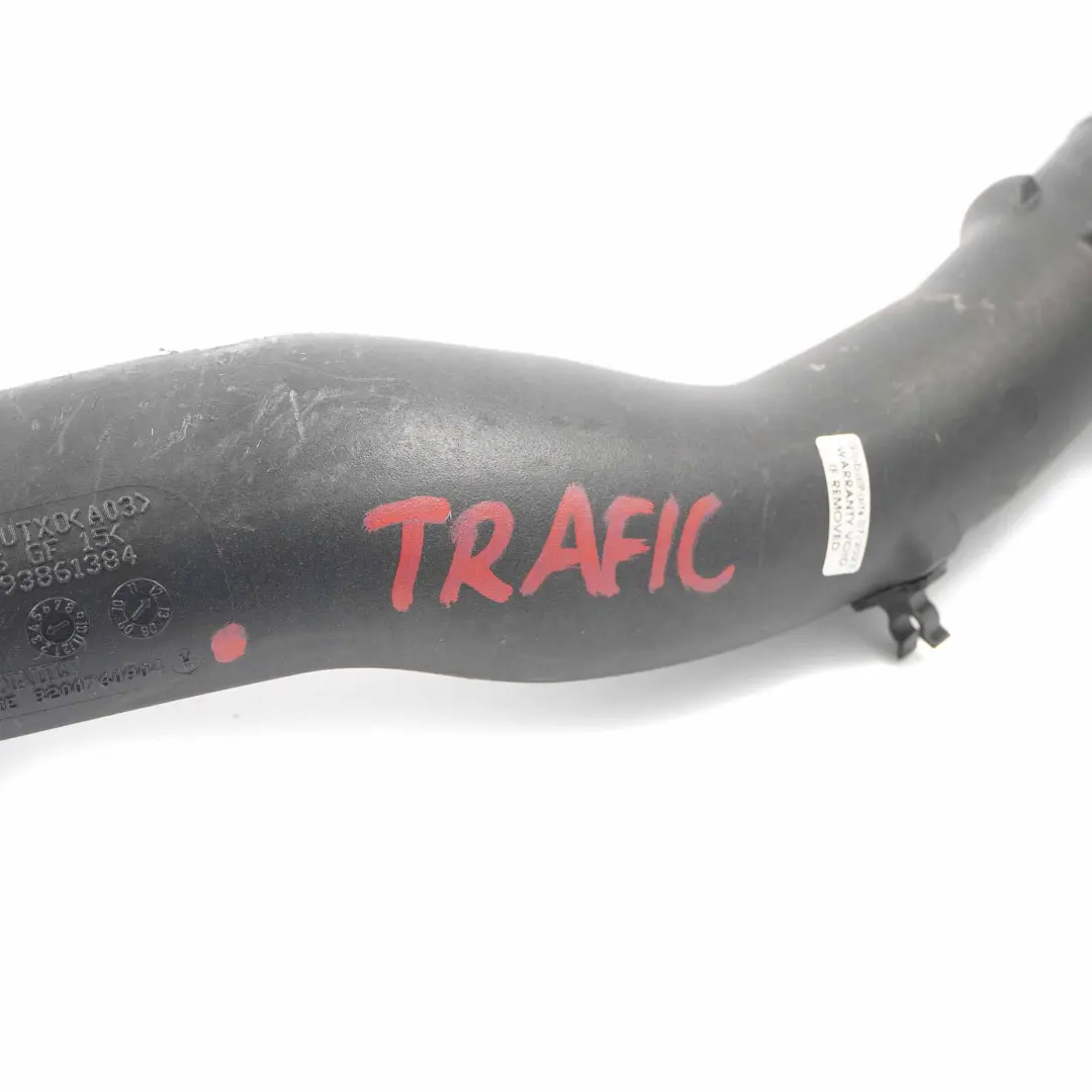 Intake Pipe Renault Trafic Opel Vivaro 2.0 DCI Turbo Hose to Air with Part number 8200760904 Air Intake Pipe Renault Trafic Opel Vivaro 2.0 DCI Turbo Hose - SKU 8200760904-1 - Part number 8200760904