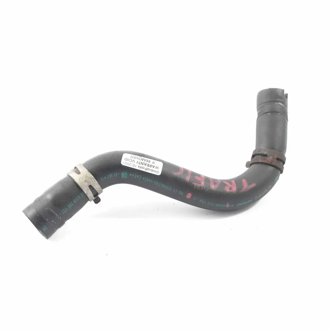  Tuyau d'eau Renault Trafic III Opel Vivaro B Conduite de liquide - SKU 8200765132C - Numéro de pièce 8200765132C