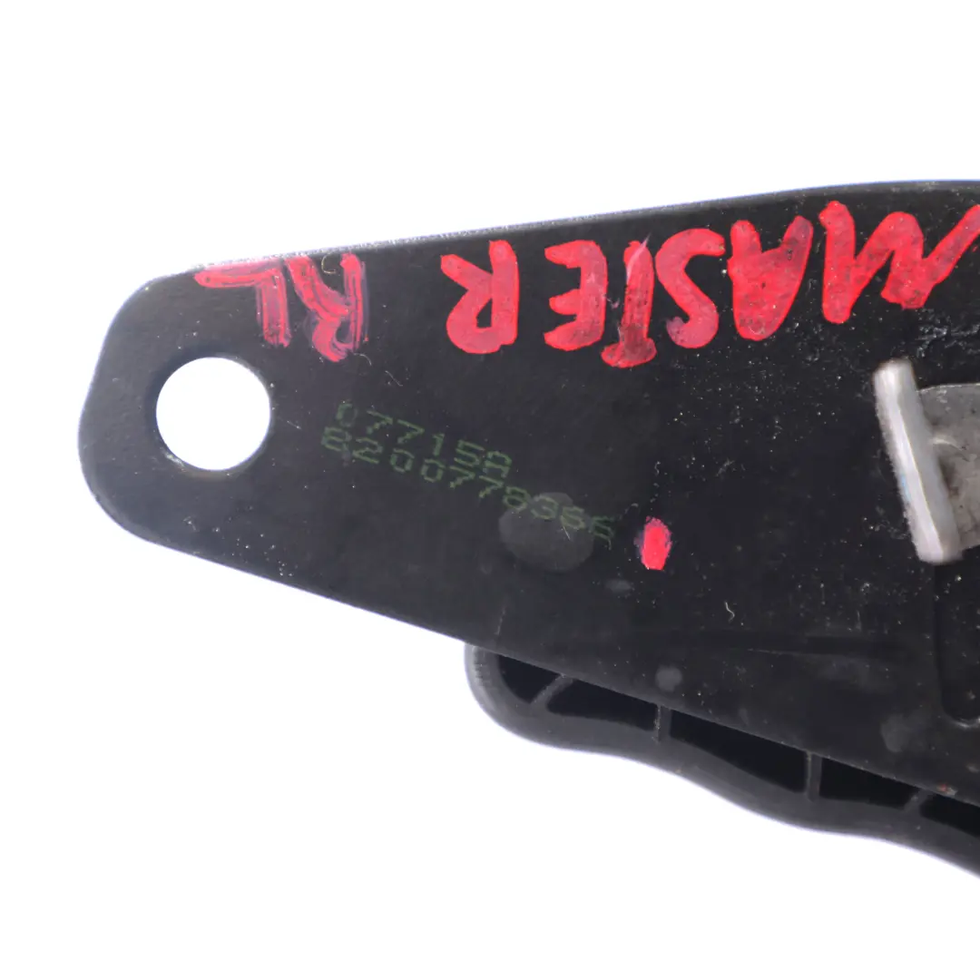 Poignée porte arrière gauche Mécanisme verrouillage pour Renault Master 3 à propos du numéro de pièce 8200778366 Renault Master 3 Poignée porte arrière gauche Mécanisme verrouillage - SKU 8200778366 - Numéro de pièce 8200778366