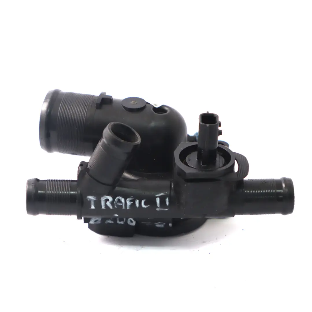 Thermostat & Housing to Renault Trafic II Opel Vivaro A 2.0 DCI CDTI with Part number 8200781512 Renault Trafic II Opel Vivaro A 2.0 DCI CDTI Thermostat & Housing - SKU 8200781512 - Part number 8200781512