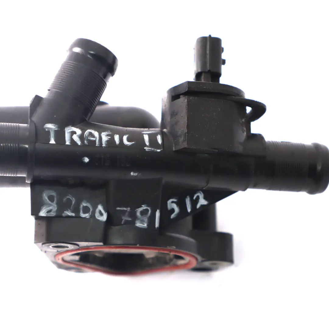 Thermostat & Housing to Renault Trafic II Opel Vivaro A 2.0 DCI CDTI with Part number 8200781512 Renault Trafic II Opel Vivaro A 2.0 DCI CDTI Thermostat & Housing - SKU 8200781512 - Part number 8200781512