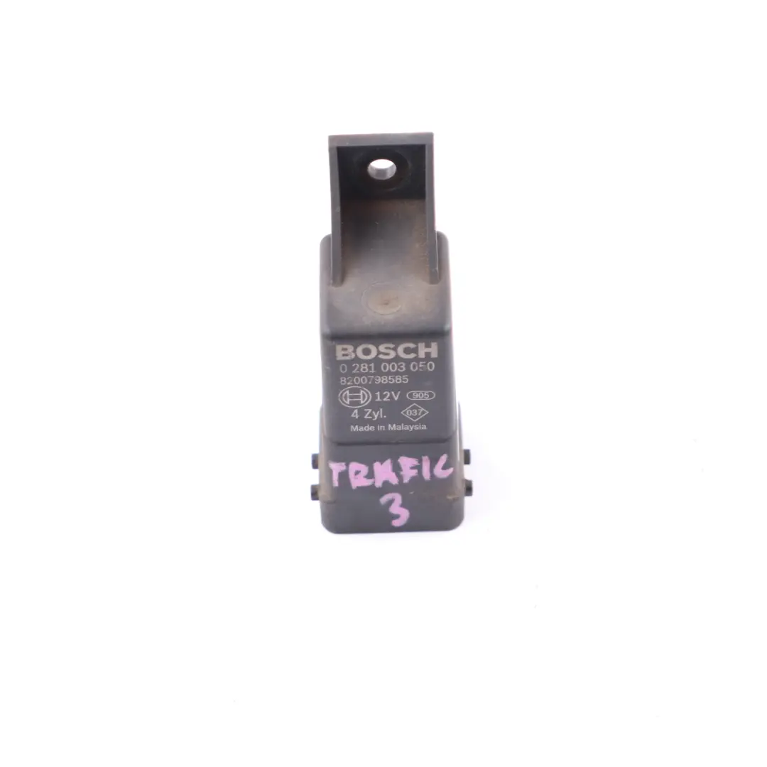Renault Trafic 3 Vauxhall Vivaro B 1.6 DCI Glow Plug Relay Unit Black - SKU 8200798585 - Part number 8200798585
