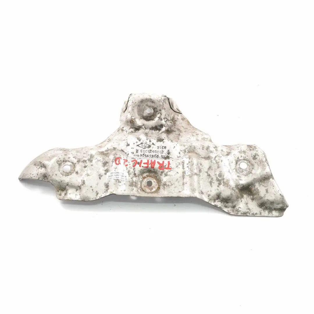 Heat Shield Cover Plate Exhaust Muffler Insulation to Renault Trafic with Part number 8200805323B Renault Trafic Heat Shield Cover Plate Exhaust Muffler Insulation - SKU 8200805323B - Part number 8200805323B