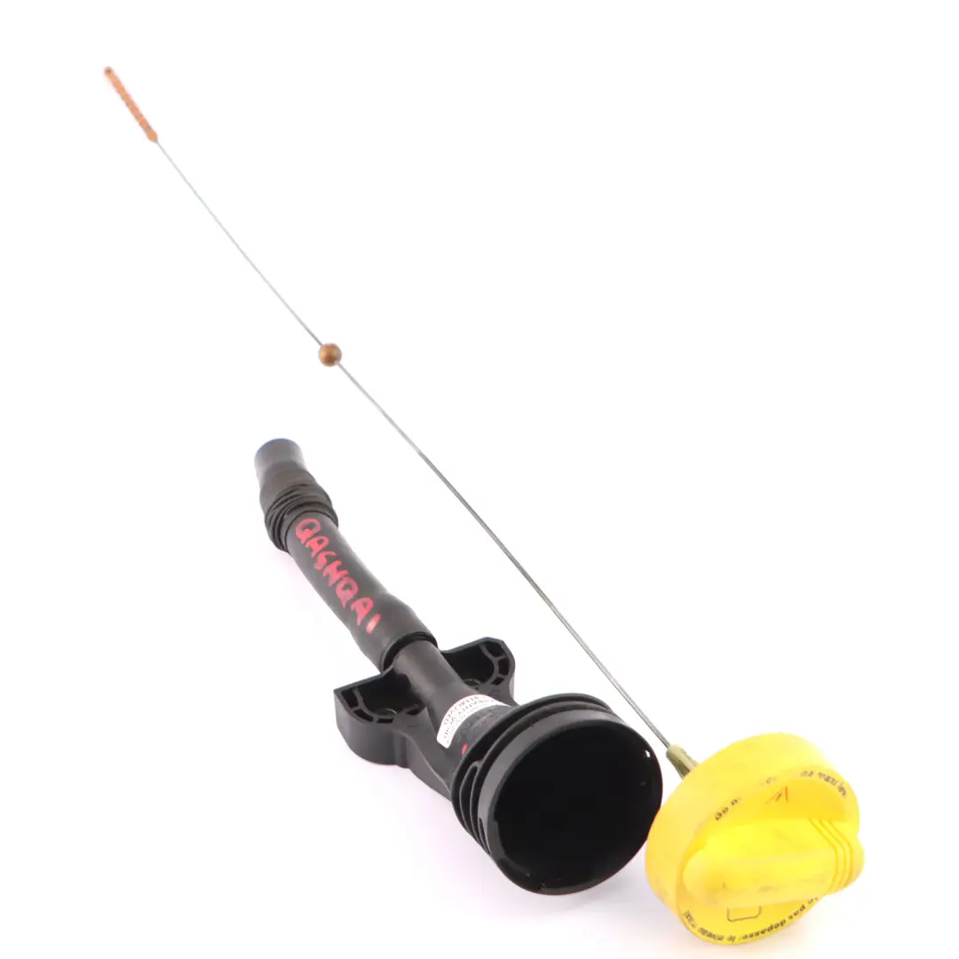 Ölpeilstab Motorölstand Führungsrohr für Nissan Qashqai J10 mit Teilenummer 8200825703 Nissan Qashqai J10 Ölpeilstab Motorölstand Führungsrohr - SKU 8200825703 - Teilenummer 8200825703