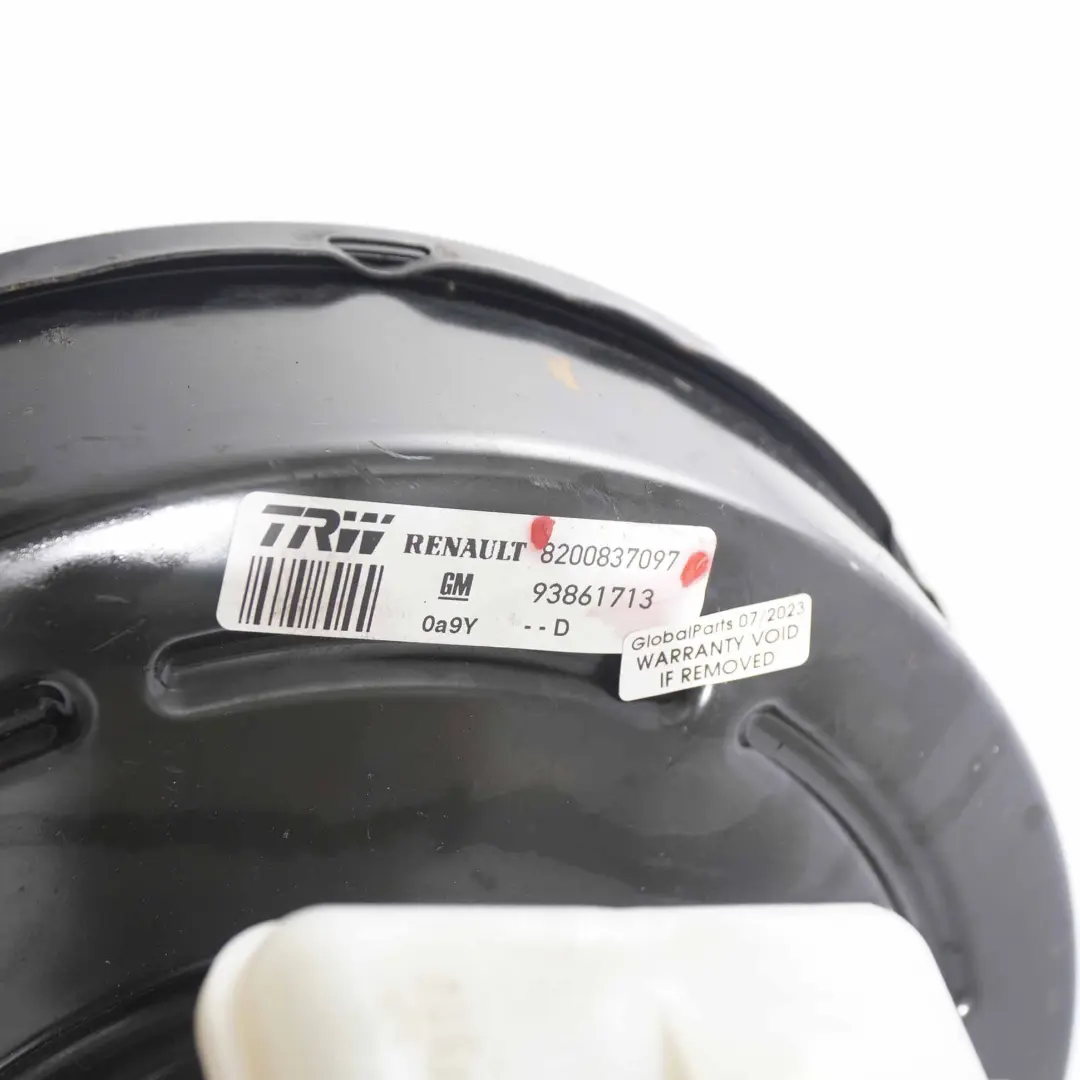 Servofreno Cilindro Principal Unidad de Refuerzo para Renault Trafic II con número de pieza 8200837097 Renault Trafic II Servofreno Cilindro Principal Unidad de Refuerzo - SKU 8200837097 - Número de pieza 8200837097