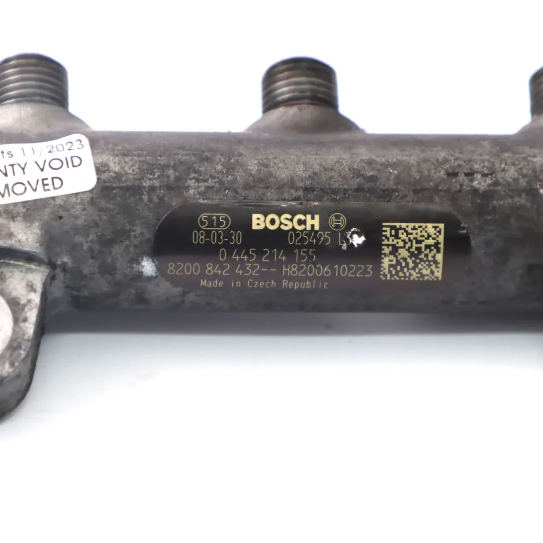 Rail iniettore carburante per Renault Trafic II Vivaro A 2.0 DCI CDTI con numero di parte 8200842432 Renault Trafic II Vivaro A 2.0 DCI CDTI Rail iniettore carburante - SKU 8200842432 - Numero di parte 8200842432