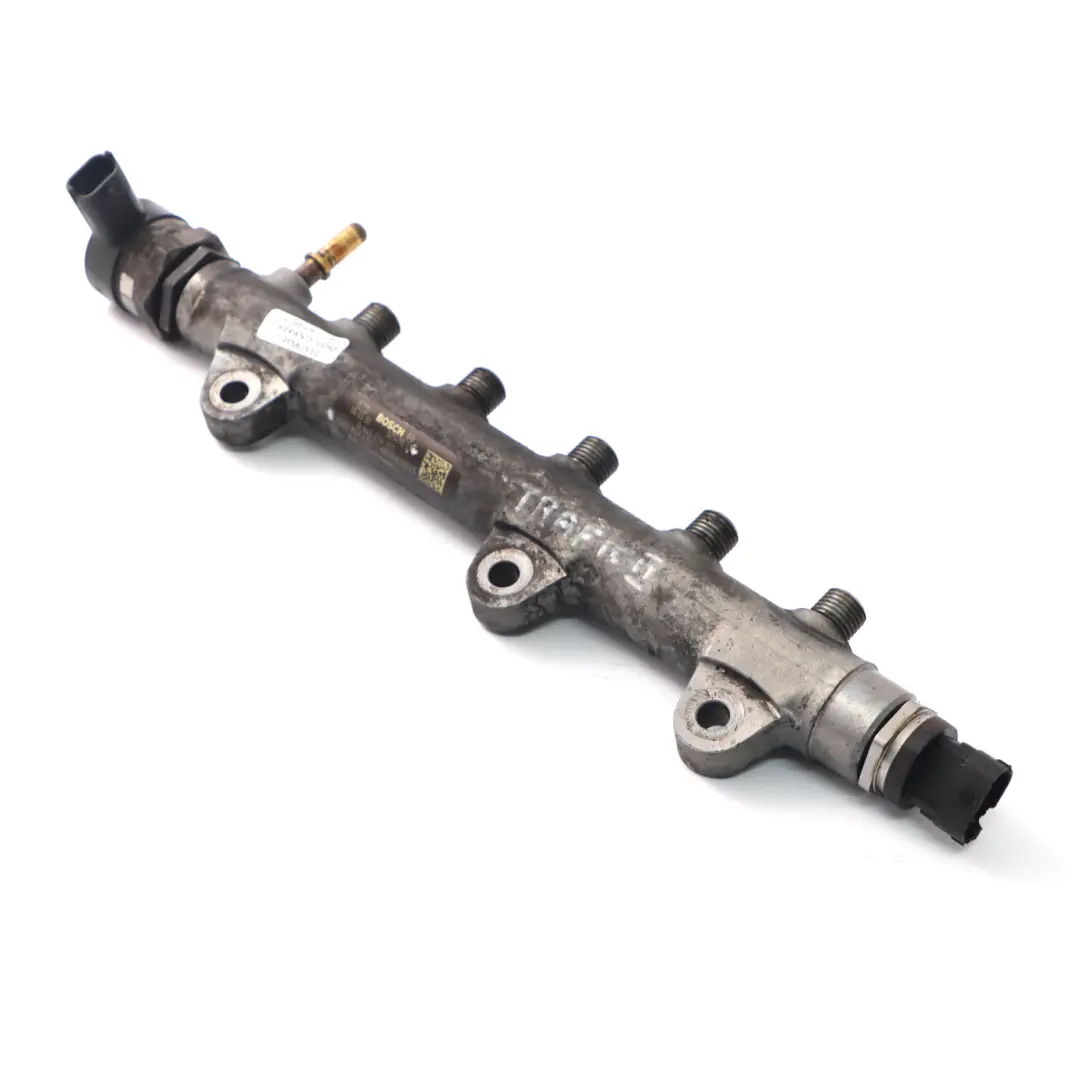 Riel del inyector combustible para Renault Trafic II Vivaro A 2.0 DCI CDTI con número de pieza 8200842432 Renault Trafic II Vivaro A 2.0 DCI CDTI Riel del inyector combustible - SKU 8200842432 - Número de pieza 8200842432