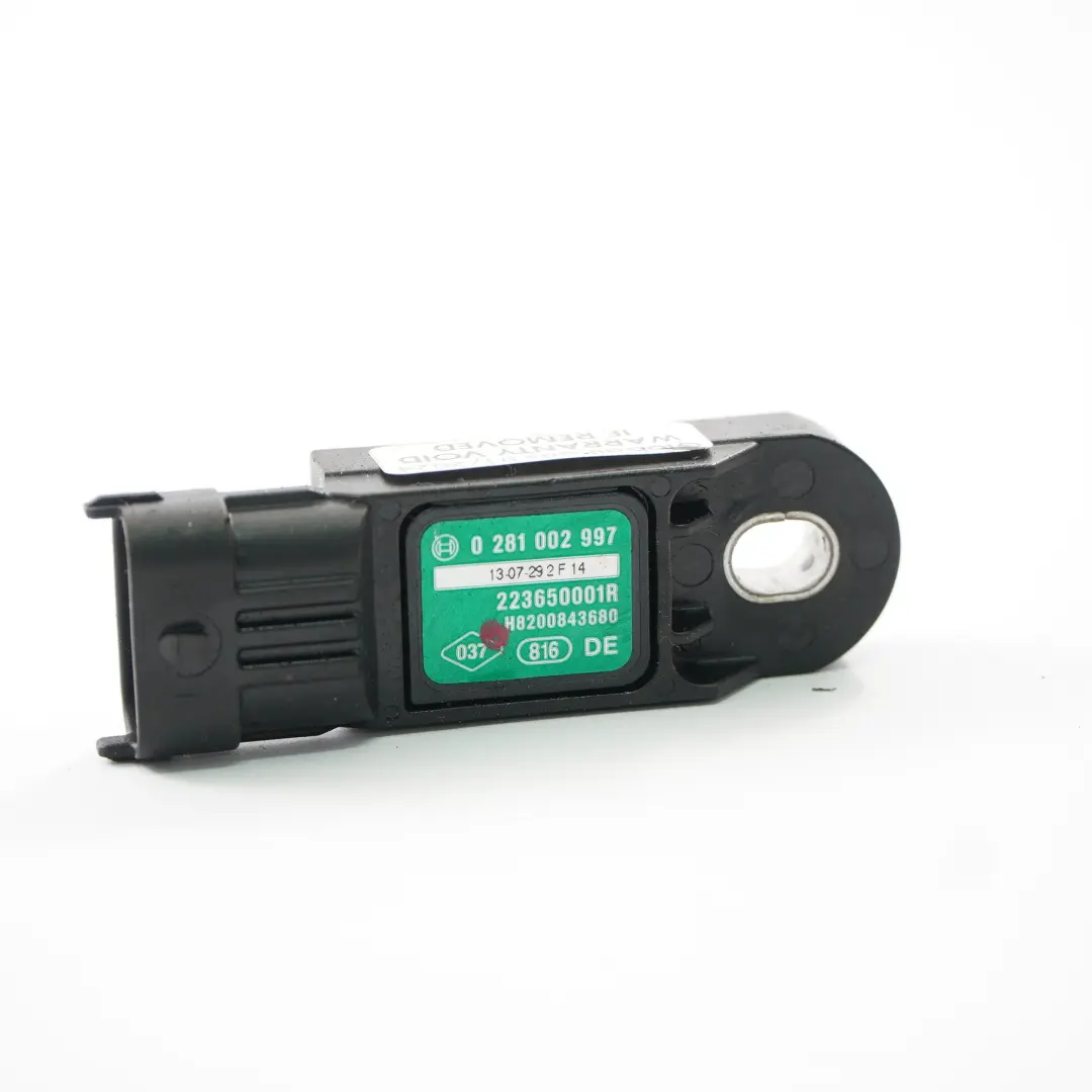 MAP Sensor de presión de aire del colector para Nissan Qashqai J10 Laguna 3 1.5 dCi con número de pieza 8200843680 Nissan Qashqai J10 Laguna 3 1.5 dCi MAP Sensor de presión de aire del colector - SKU 8200843680 - Número de pieza 8200843680