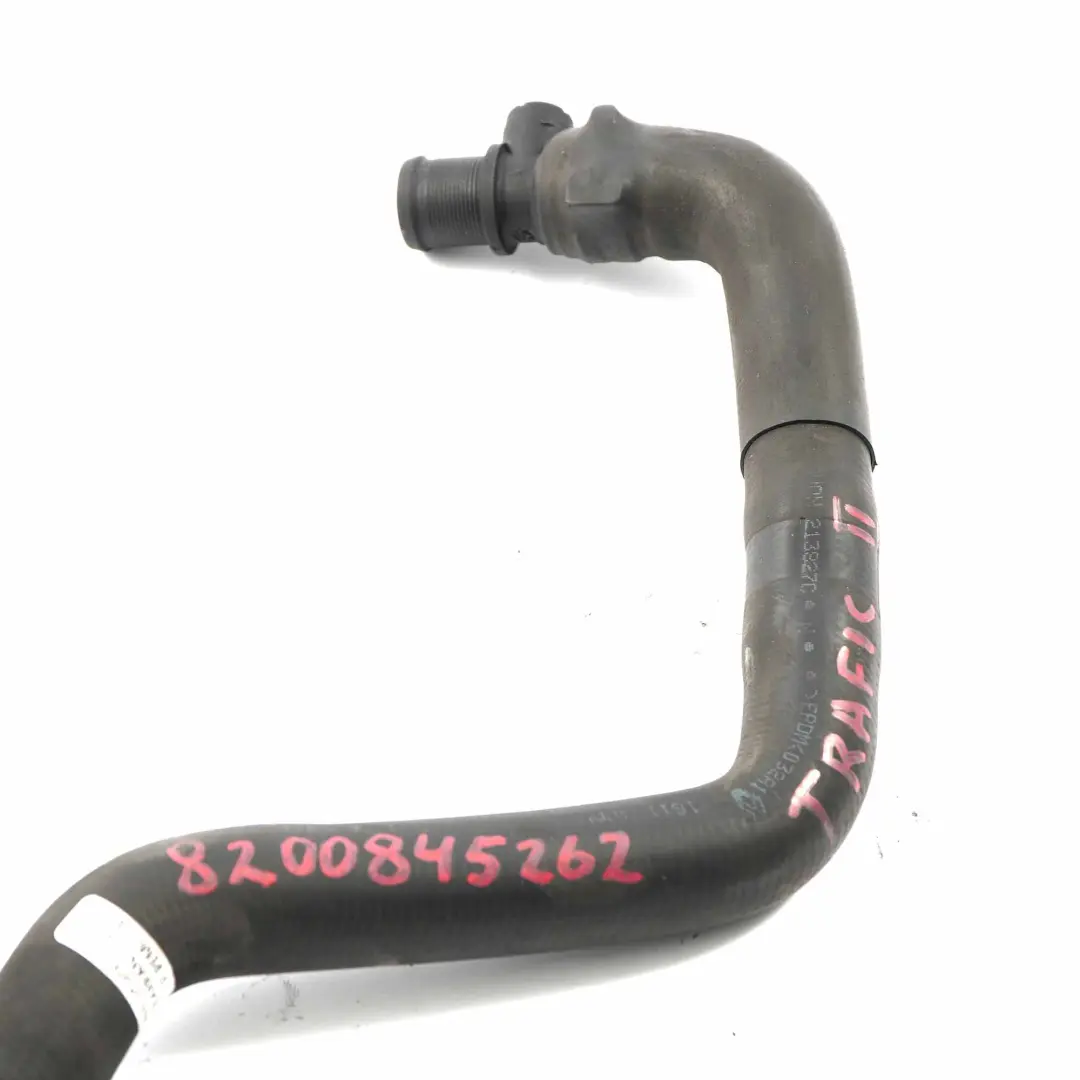 Water Hose Engine Cooling Radiator Heater Pipe to Renault Trafic 2 with Part number 8200845262 Renault Trafic 2 Water Hose Engine Cooling Radiator Heater Pipe - SKU 8200845262 - Part number 8200845262