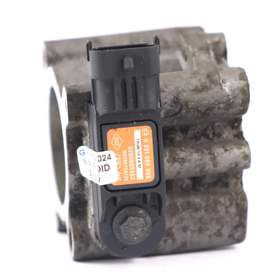 Throttle Air Duct Pipe MAP Sensor to Nissan Qashqai Renault 2.0 DCI with Part number 8200854280 Nissan Qashqai Renault 2.0 DCI Throttle Air Duct Pipe MAP Sensor - SKU 8200854280 - Part number 8200854280