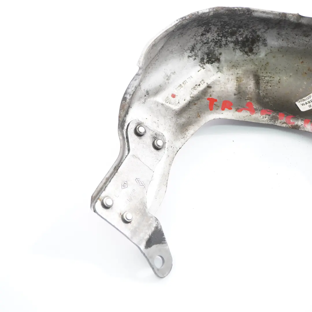 Piastra paracalore scarico per Renault Trafic II 2.0 DCI Master III 2.3 con numero di parte 8200871784 Renault Trafic II 2.0 DCI Master III 2.3 Piastra paracalore scarico - SKU 8200871784 - Numero di parte 8200871784