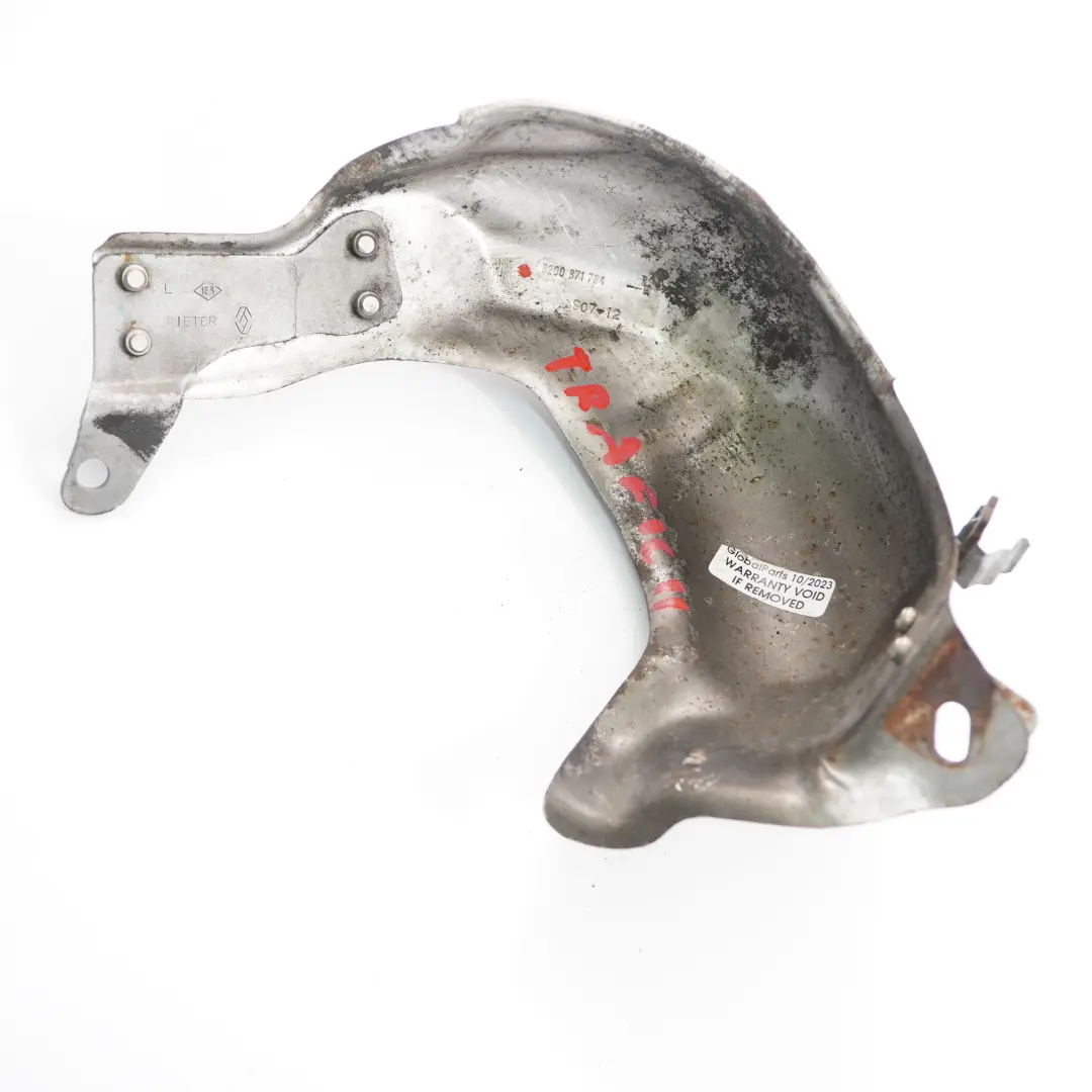 Renault Trafic II 2.0 DCI Master III Placa protección térmica escape - SKU 8200871784 - Número de pieza 8200871784