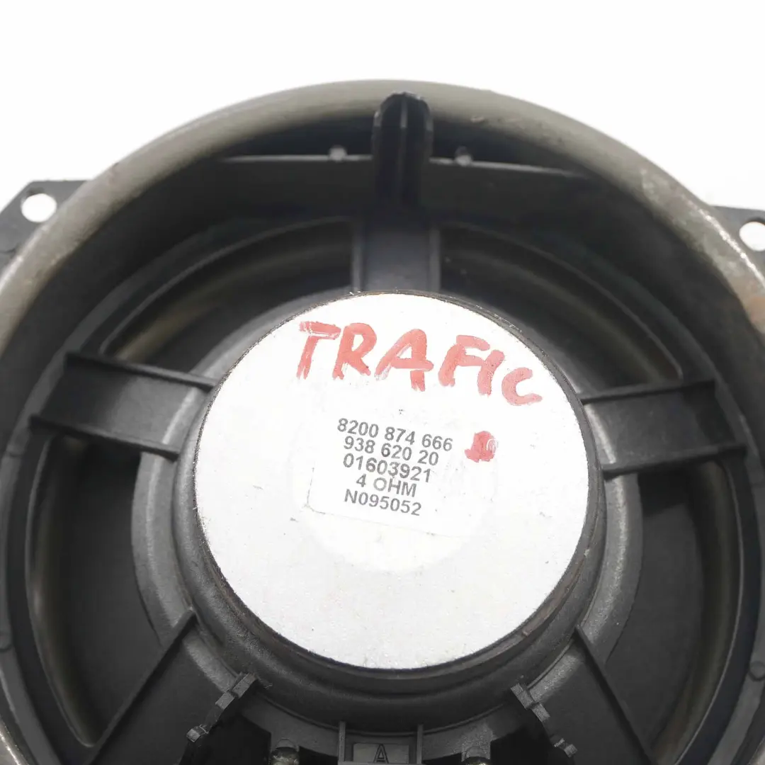  Haut parleur avant Trafic Vivaro Porte Gauche Droite Hautparleur - SKU 8200874666 - Numéro de pièce 8200874666