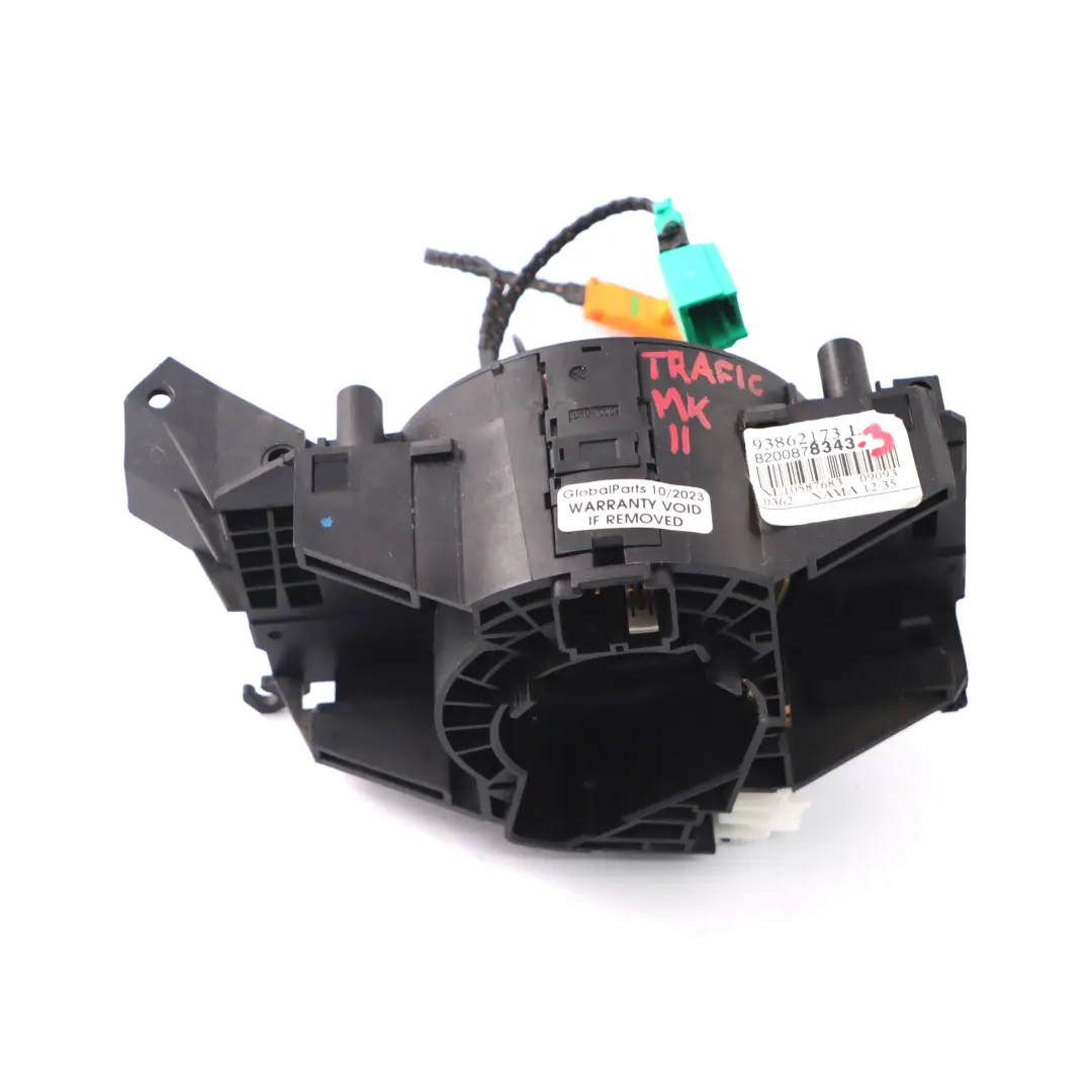 Slip Ring Squib Unit para Renault Trafic 2 Opel Vivaro A Volante con número de pieza 8200878343 Renault Trafic 2 Opel Vivaro A Volante Slip Ring Squib Unit - SKU 8200878343-3 - Número de pieza 8200878343