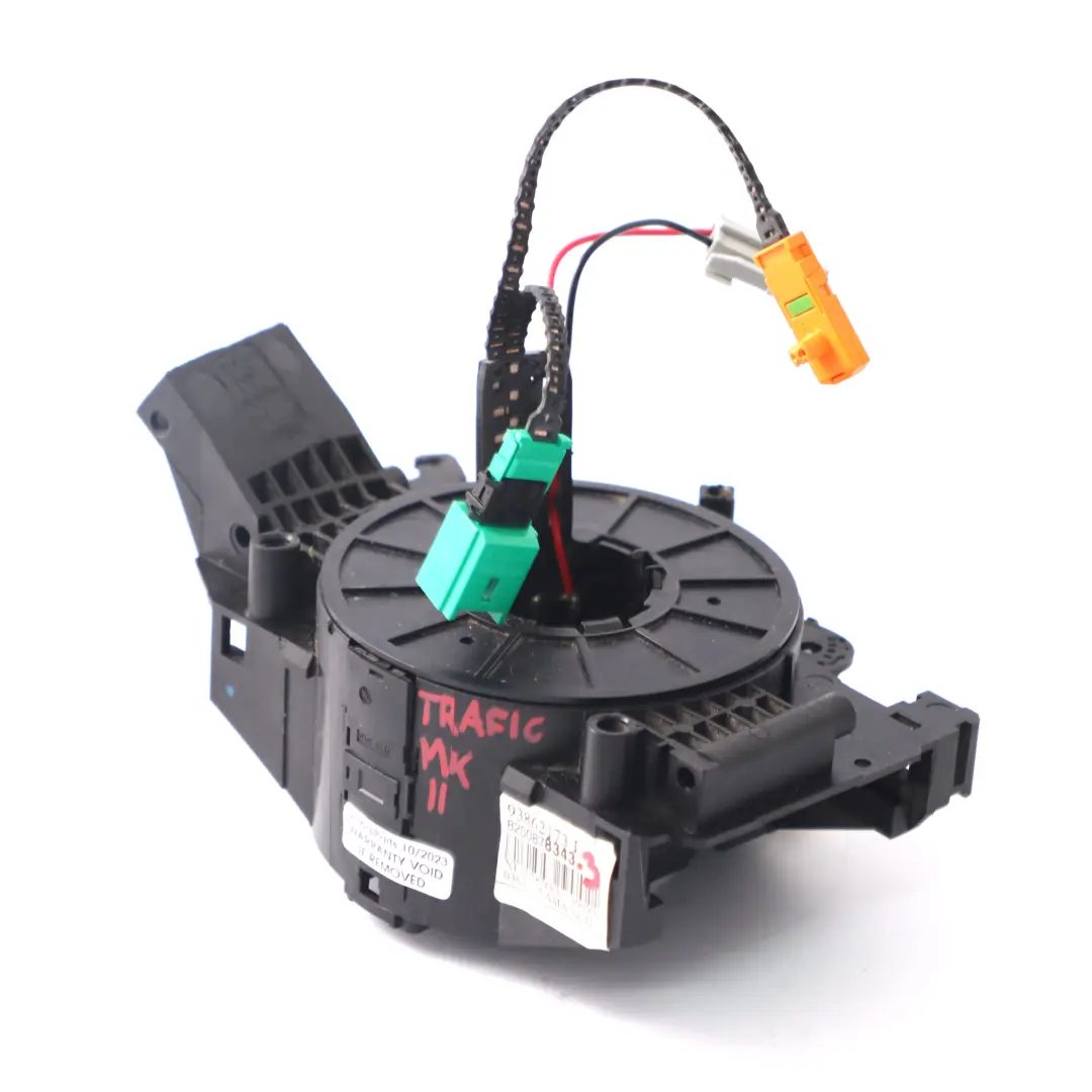 Slip Ring Squib Unit para Renault Trafic 2 Opel Vivaro A Volante con número de pieza 8200878343 Renault Trafic 2 Opel Vivaro A Volante Slip Ring Squib Unit - SKU 8200878343-3 - Número de pieza 8200878343