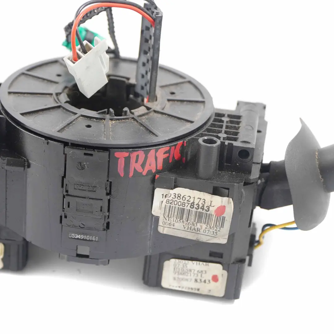 Columna de dirección Interruptor limpiaparabrisas para Renault Trafic II con número de pieza 8200878343 Renault Trafic II Columna de dirección Interruptor limpiaparabrisas - SKU 8200878343 - Número de pieza 8200878343