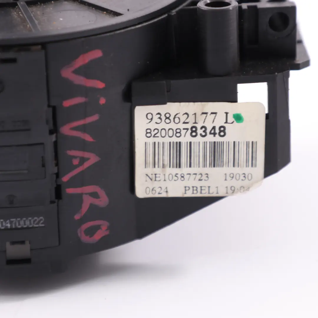 Steering Cluster Column Switch to Renault Trafic II Vauxhall Vivaro A with Part number 8200878348 Renault Trafic II Vauxhall Vivaro A Steering Cluster Column Switch - SKU 8200878348 - Part number 8200878348